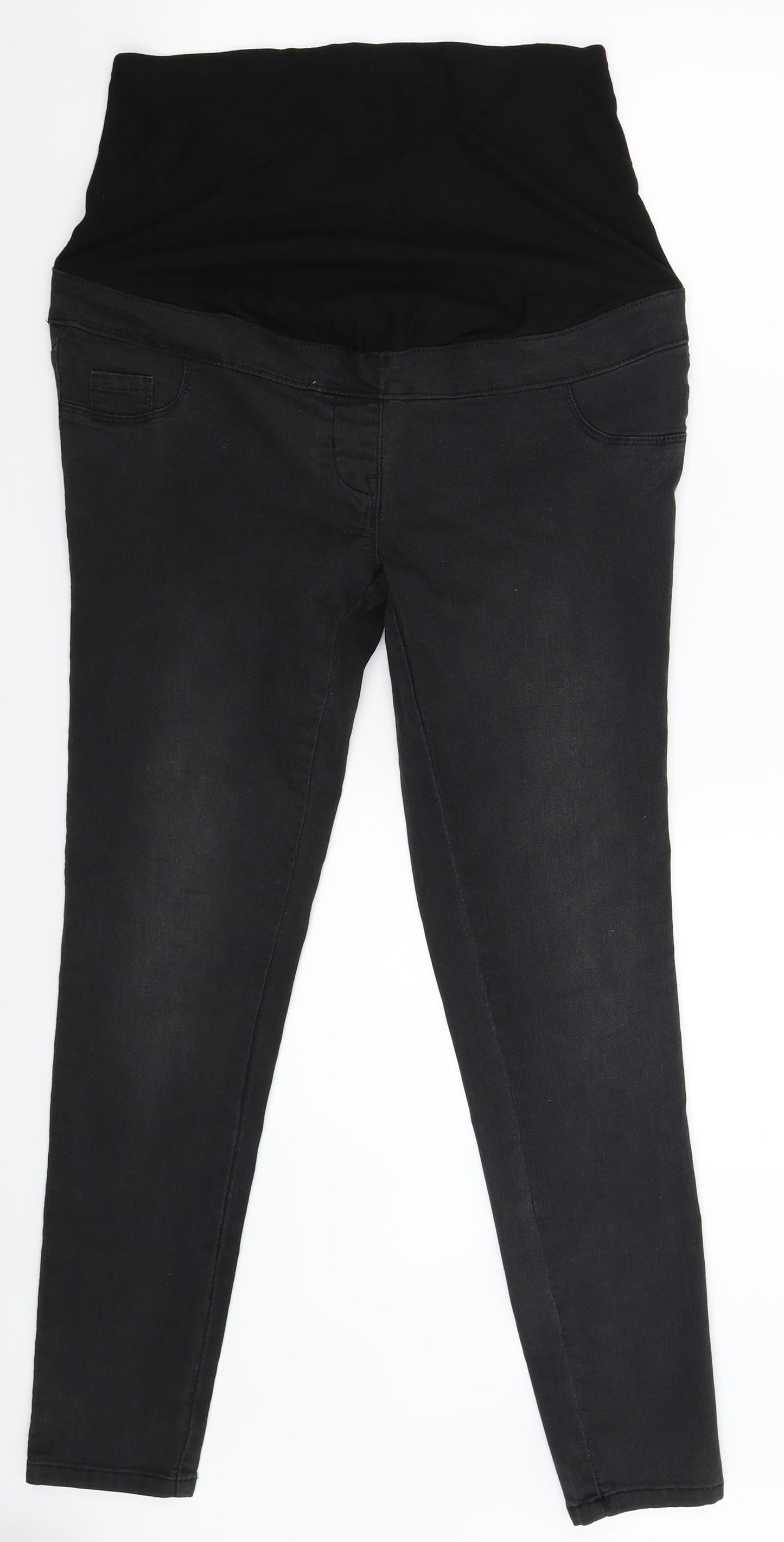 Preworn Womens Black  Denim Jegging Jeans Size 36 in L29 in