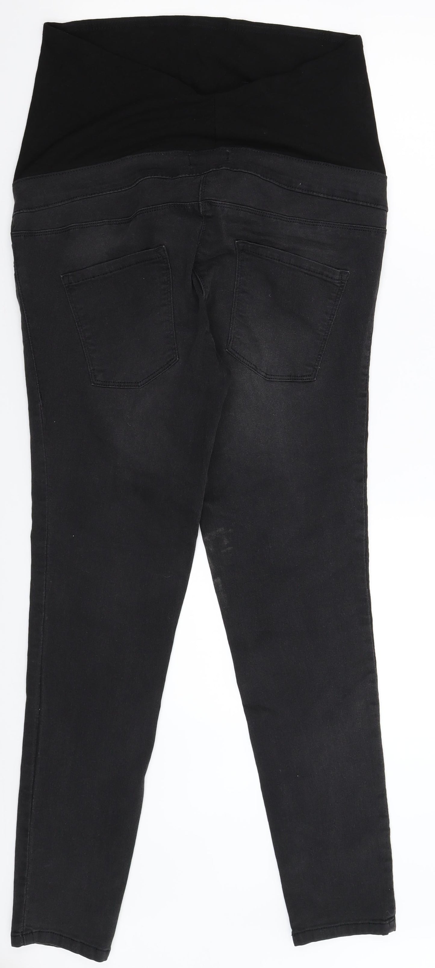 Preworn Womens Black  Denim Jegging Jeans Size 36 in L29 in