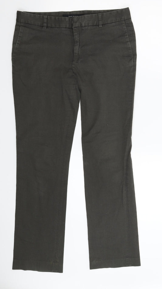 Zara Womens Grey   Trousers  Size 12 L30 in