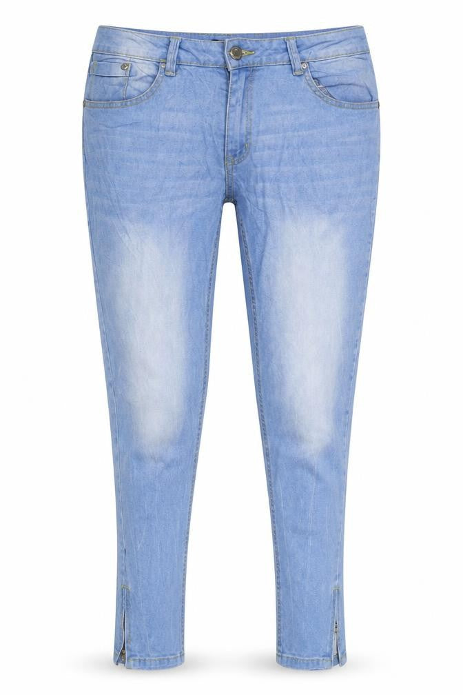 Retro Womens Blue  Denim Skinny Jeans Size 32 in L30 in