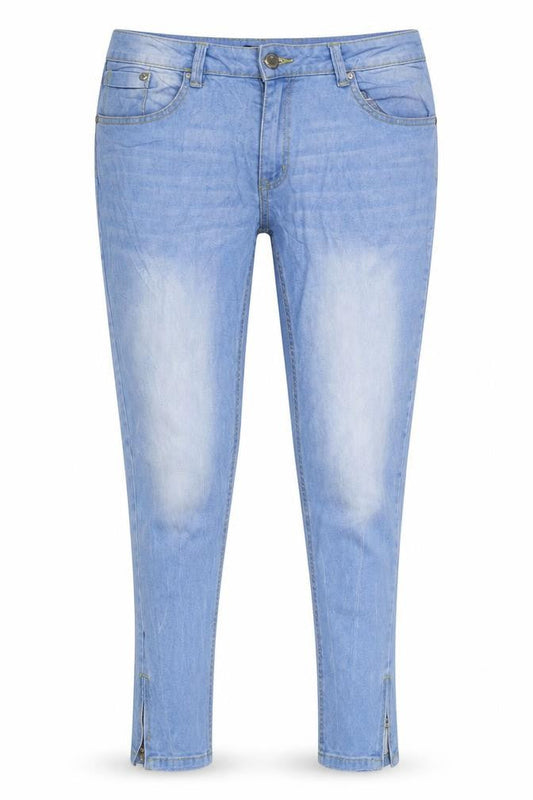 Retro Womens Blue  Denim Skinny Jeans Size 32 in L30 in