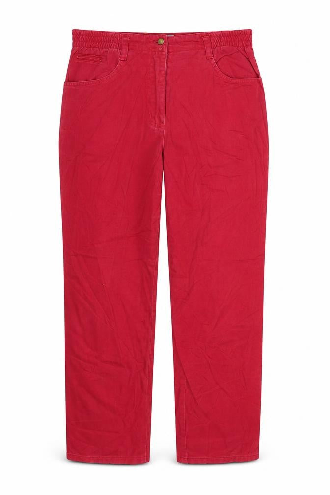 John Baner Womens Pink  Denim Straight Jeans Size 30 in L29 in