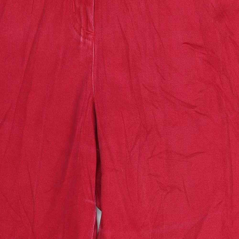 John Baner Womens Pink  Denim Straight Jeans Size 30 in L29 in