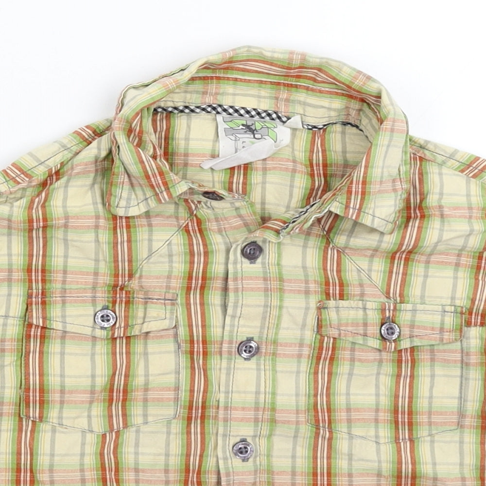 Adleigh Boys Multicoloured Check  Basic Button-Up Size 5-6 Years