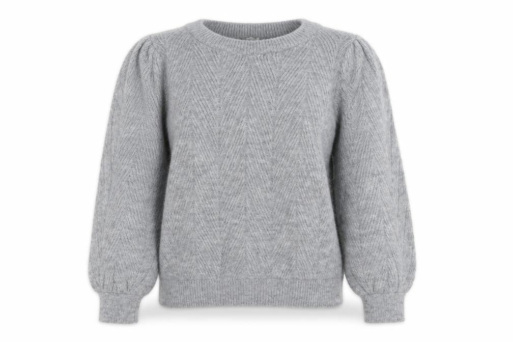George Womens Grey  Knit Pullover Jumper Size S