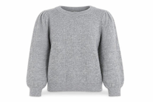 George Womens Grey  Knit Pullover Jumper Size S