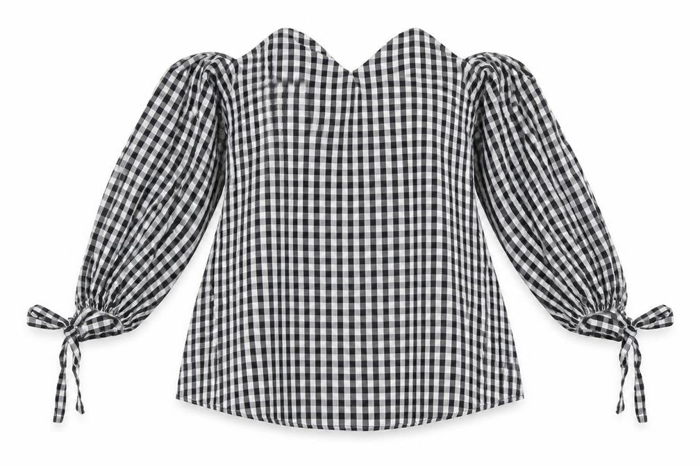 New Look Womens Multicoloured Check  Basic Blouse Size 8