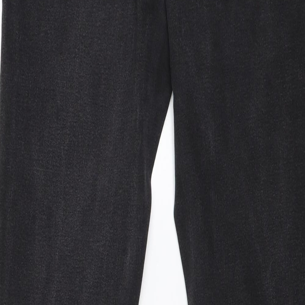 Denim & Co. Womens Black  Denim Skinny Jeans Size 14 L28 in