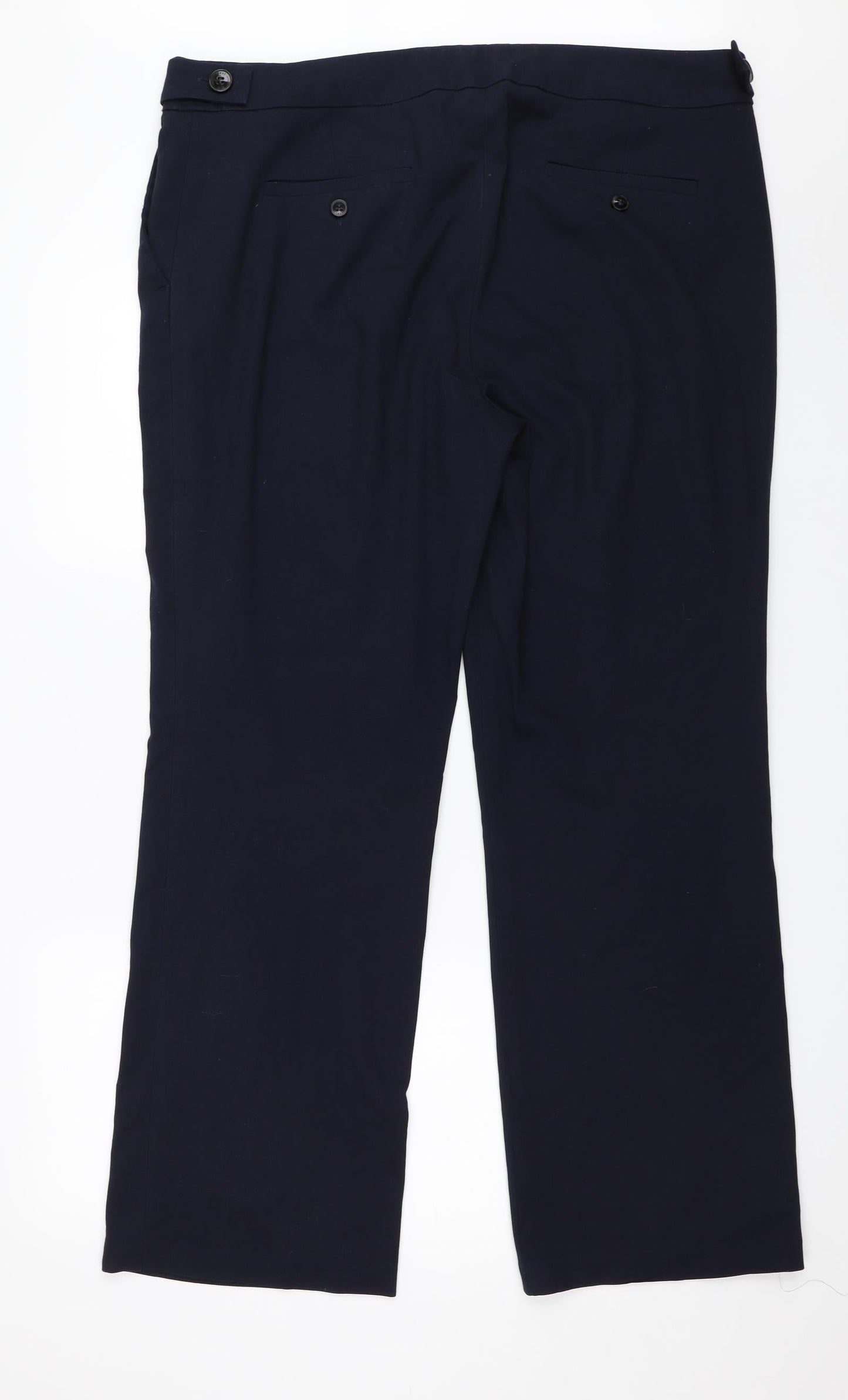 NEXT Womens Blue   Trousers  Size 8 L30 in
