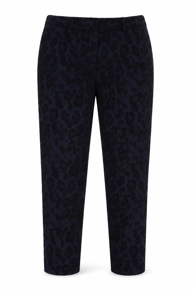 Zara Womens Blue Floral  Trousers  Size M L28 in