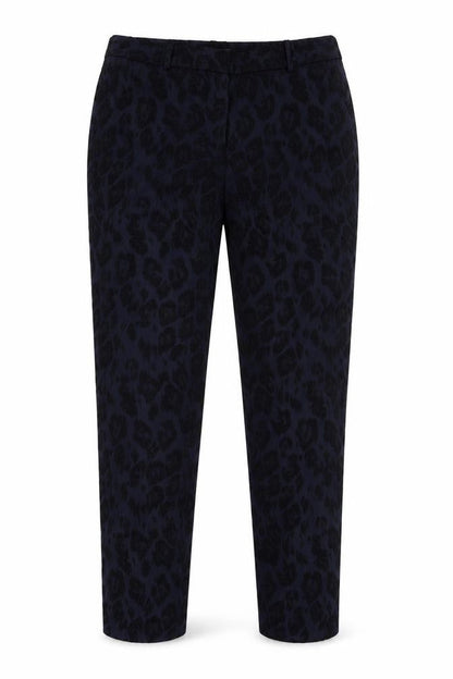 Zara Womens Blue Floral  Trousers  Size M L28 in