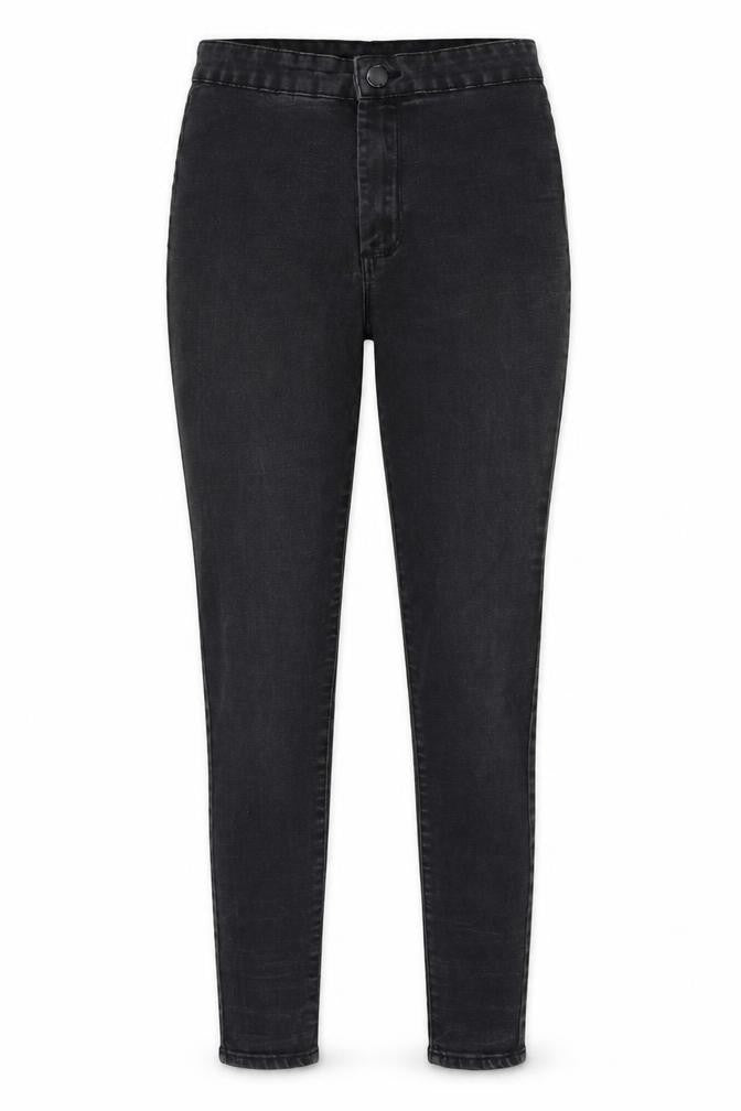 Denim & Co. Womens Black  Denim Skinny Jeans Size 8 L26 in