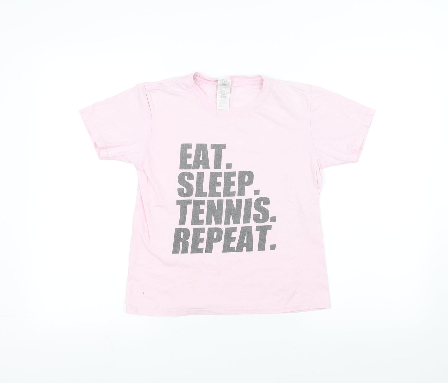 Gilden Girls Pink   Basic T-Shirt Size L
