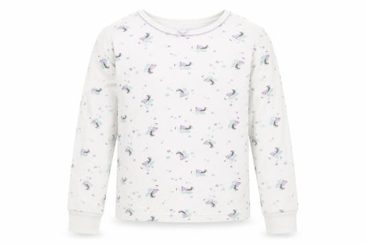 Lily & dan Girls White   Basic T-Shirt Size 9-10 Years