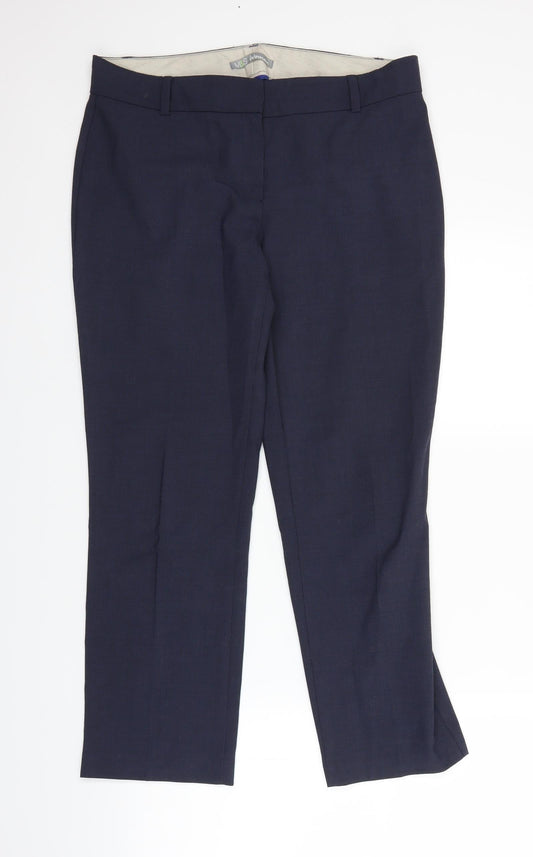 Marks and Spencer Womens Blue   Trousers  Size 12 L25 in