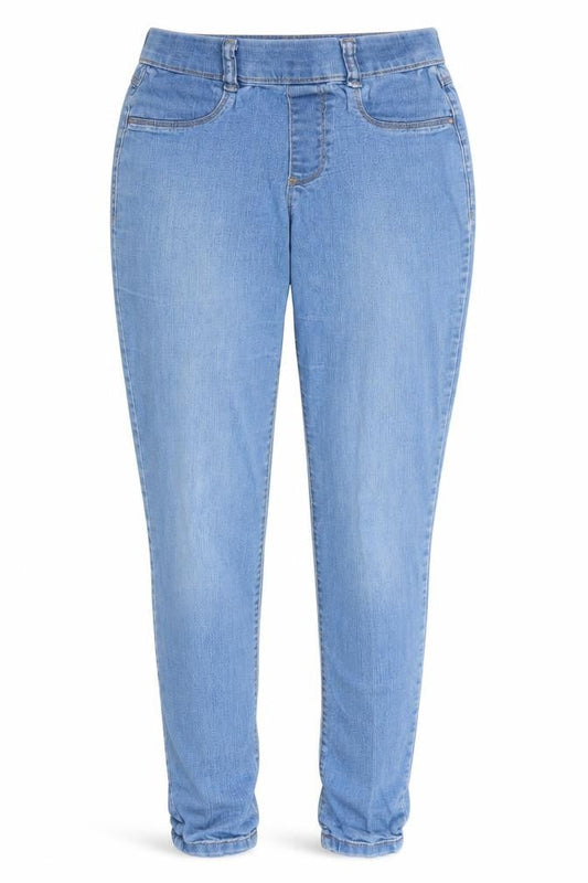 Eden Womens Blue  Denim Jegging Jeans Size 8 L29 in