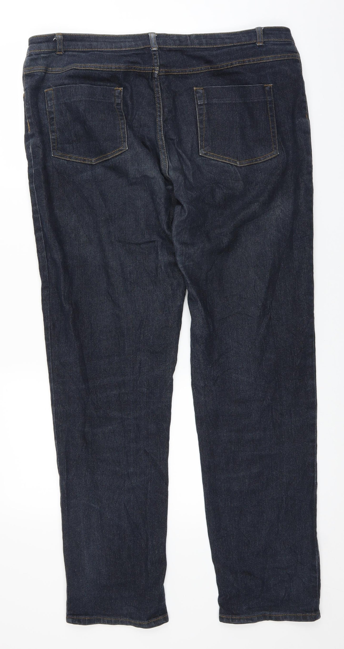 In Extenso Womens Blue  Denim Straight Jeans Size 36 in L29 in