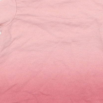 F&F Girls Pink   Pullover Jumper Size 3-6 Months