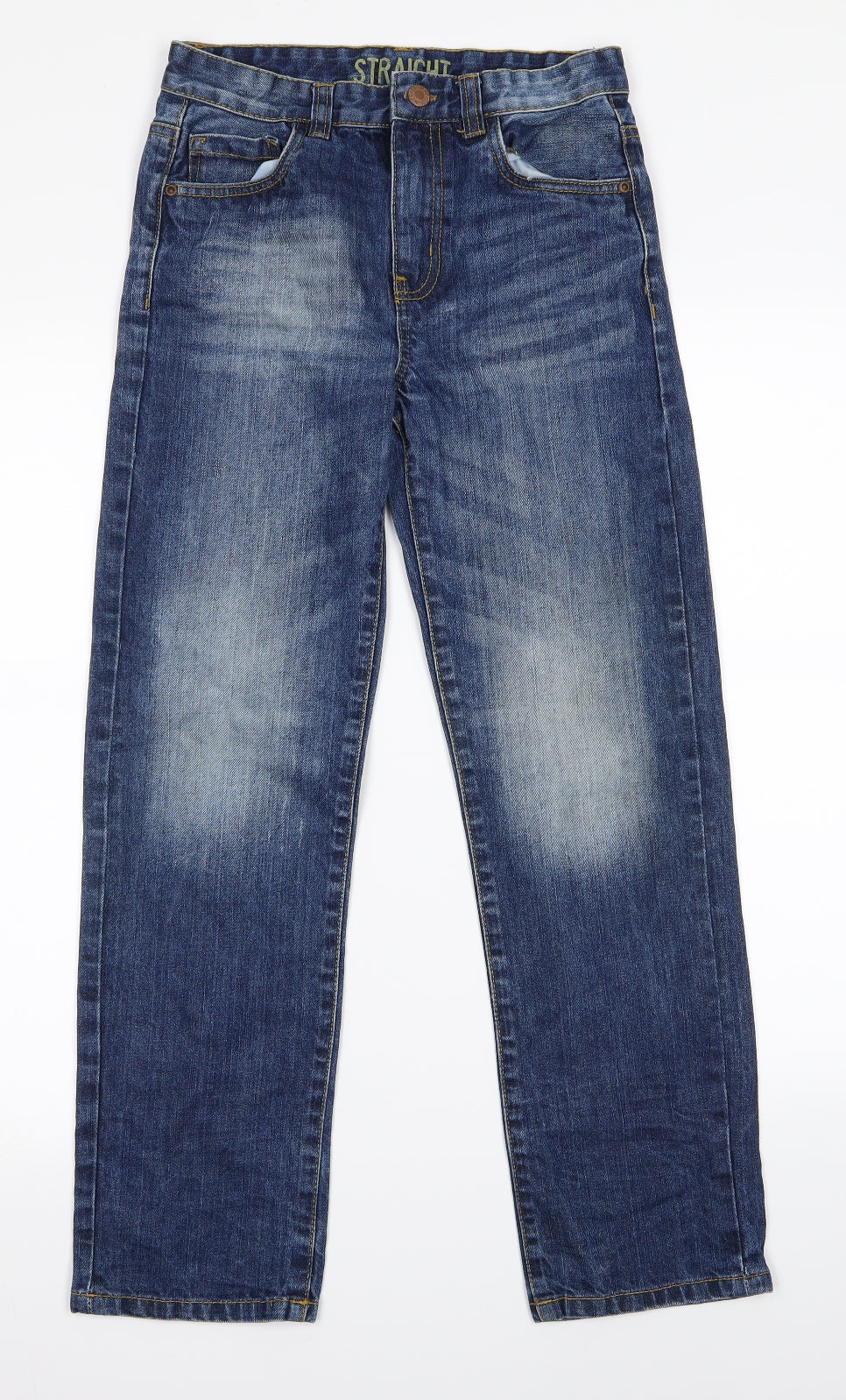 Primark Mens Blue   Bootcut Jeans Size 16 L25 in