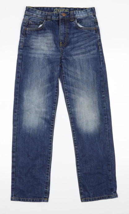 Primark Womens Blue   Bootcut Jeans Size 16 L25 in