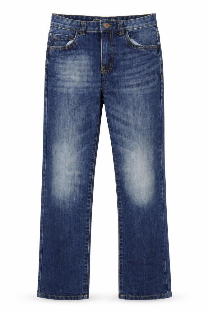 Primark Mens Blue   Bootcut Jeans Size 16 L25 in