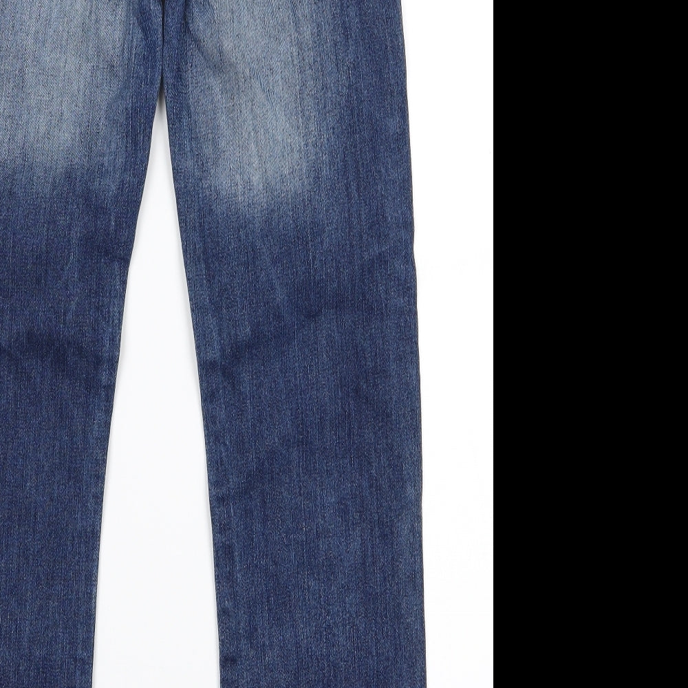 Primark Mens Blue   Bootcut Jeans Size 16 L25 in