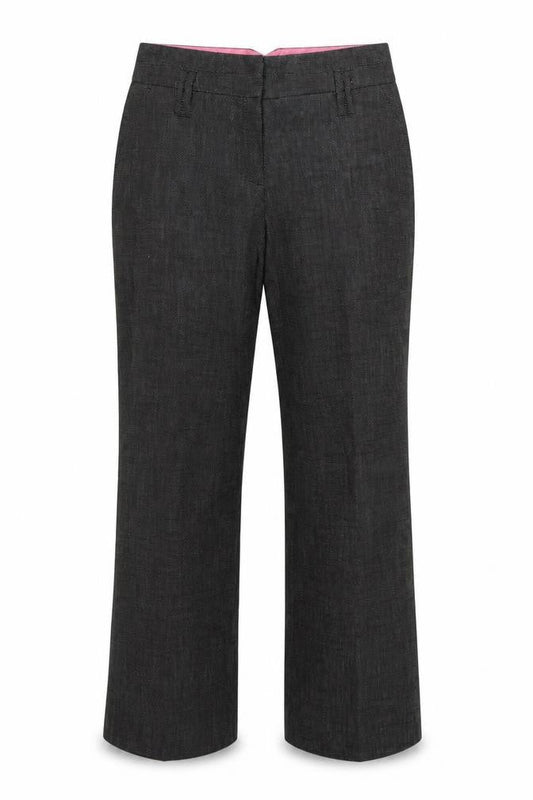 NEXT Womens Black Paisley  Rain Trousers Trousers Size 14 L26 in