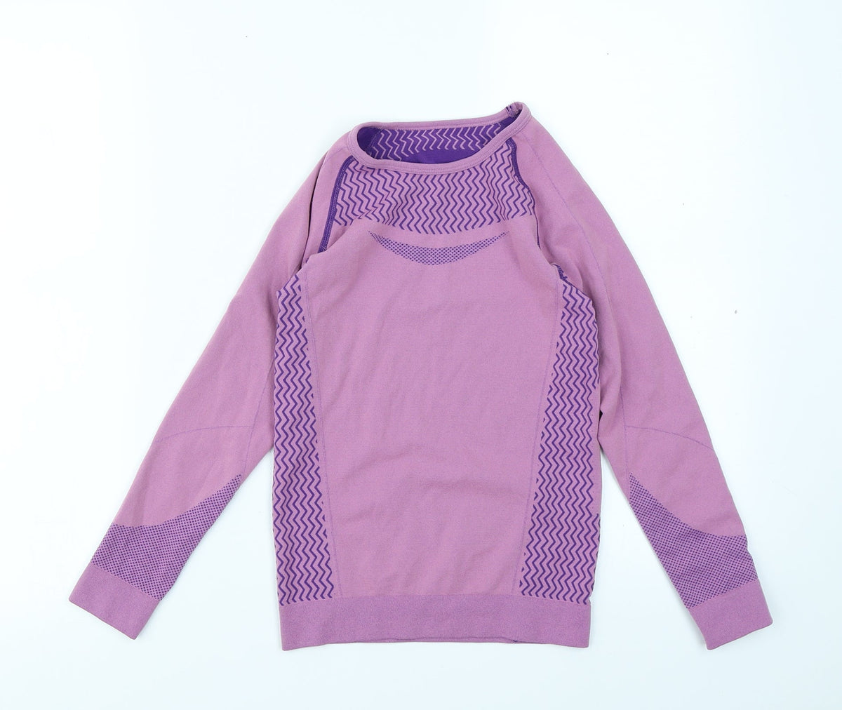 Crivit Pro Girls Purple   Basic T-Shirt Size 8-9 Years