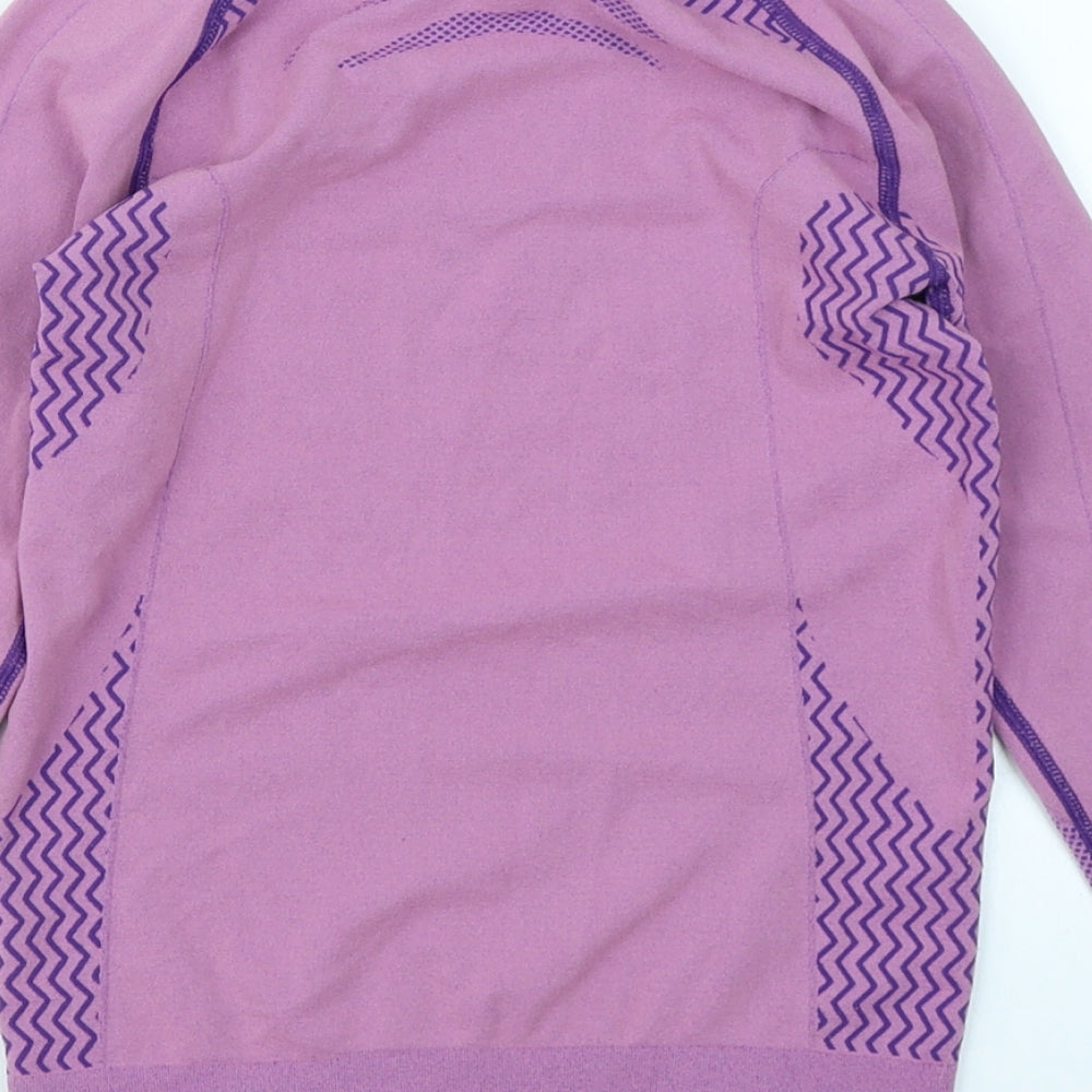 Crivit Pro Girls Purple   Basic T-Shirt Size 8-9 Years
