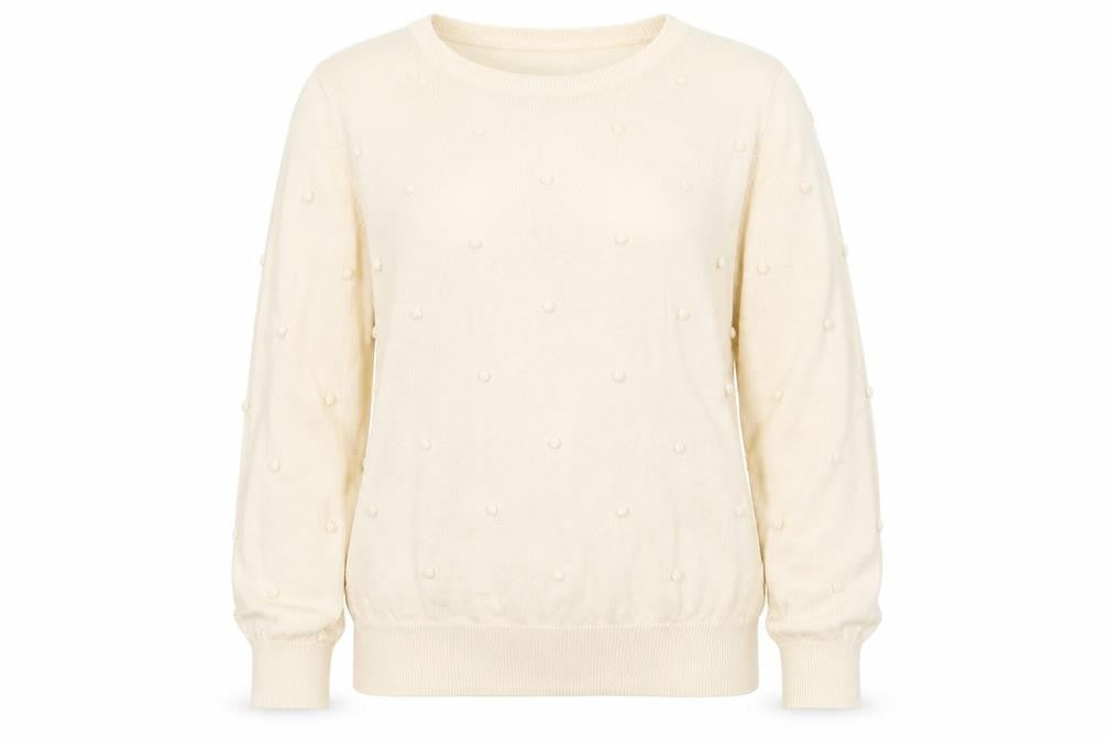 Warehouse Womens Beige   Pullover Jumper Size 10