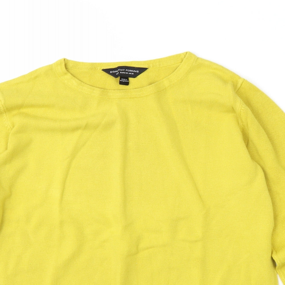 Dorothy Perkins Womens Green   Pullover Jumper Size 10