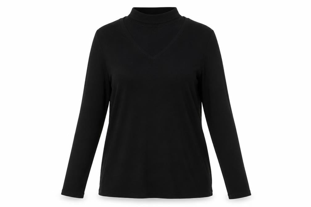 River Island Womens Black   Basic T-Shirt Size 12