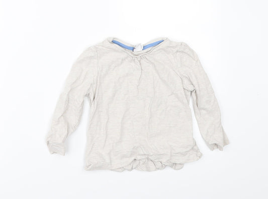Mini Club Girls Beige    T-Shirt Size 2-3 Years