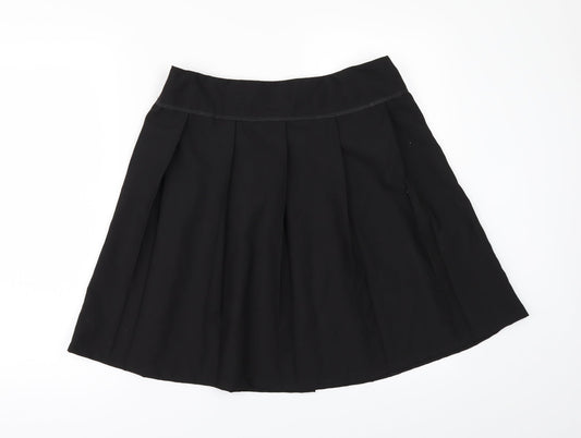 TU Girls Black   A-Line Skirt  - School