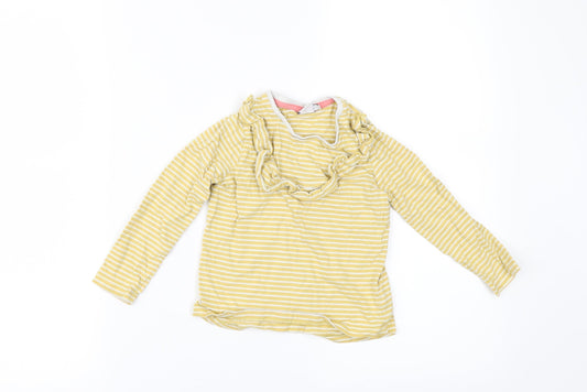 Mini Club Girls Yellow Striped  Basic  Size 2-3 Years