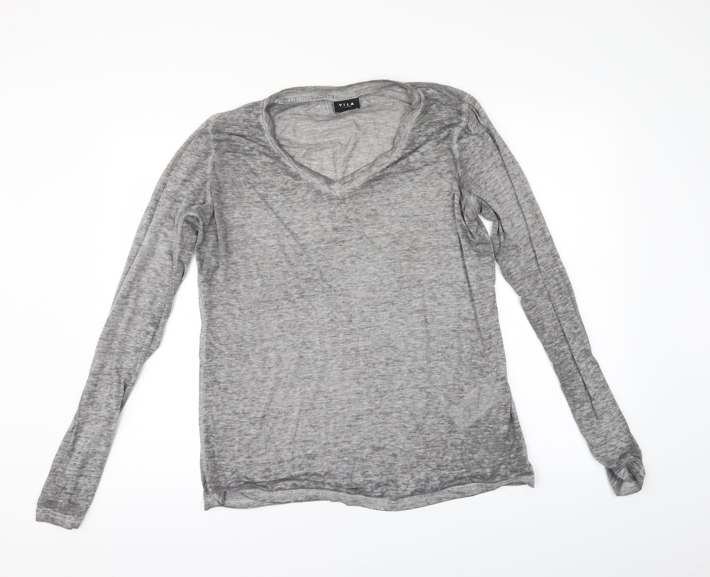 Villa Womens Grey   Basic T-Shirt Size XL