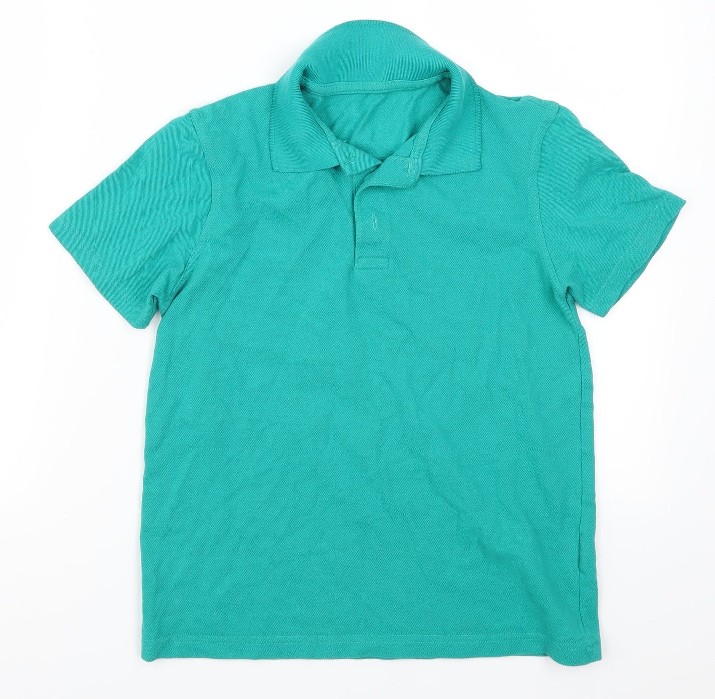 George Boys Green   Basic Polo Size 10-11 Years