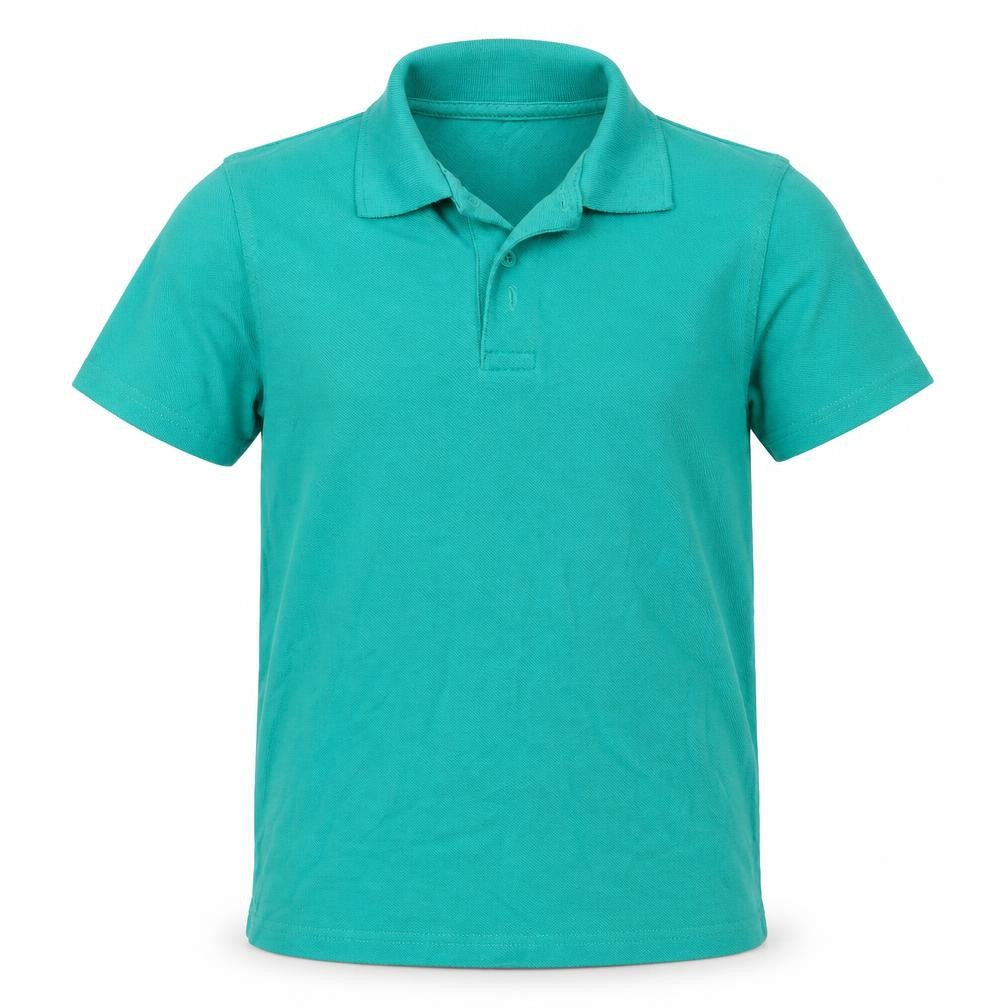 George Boys Green   Basic Polo Size 10-11 Years