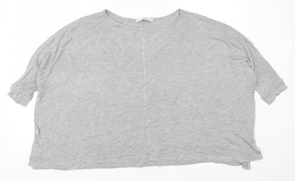 Next Womens Grey   Basic T-Shirt Size 10