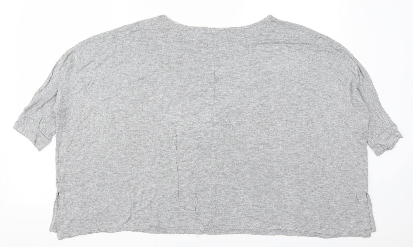 NEXT Womens Grey   Basic T-Shirt Size 10