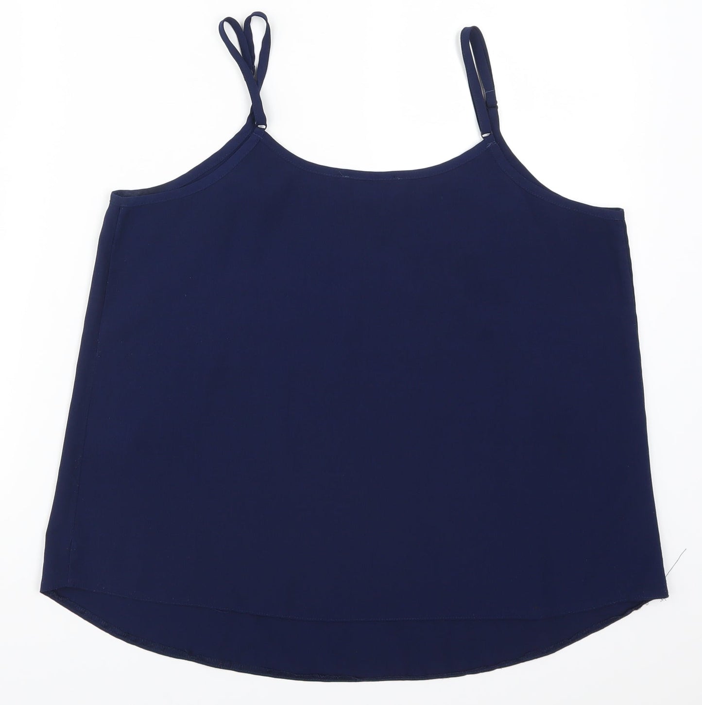 Select Womens Blue   Basic Tank Size 14