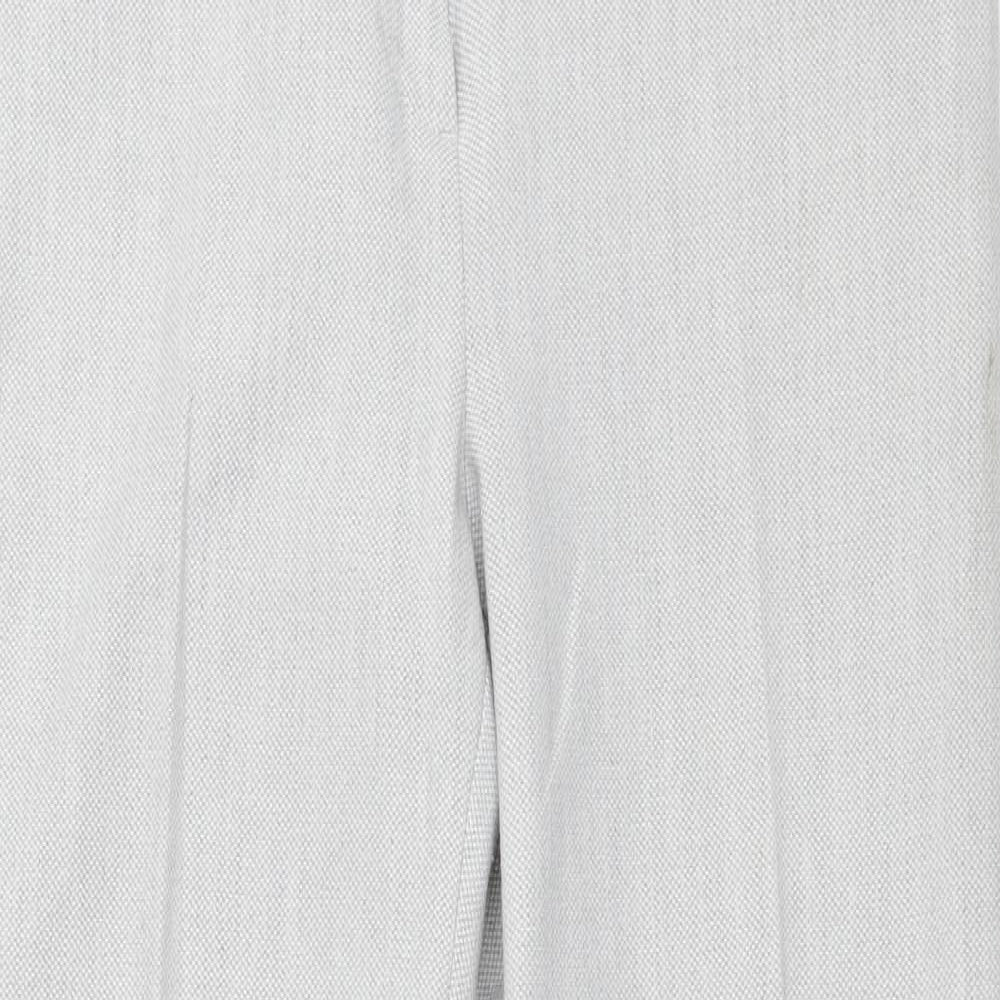 H&M Womens Grey   Trousers  Size 36 L26.5 in