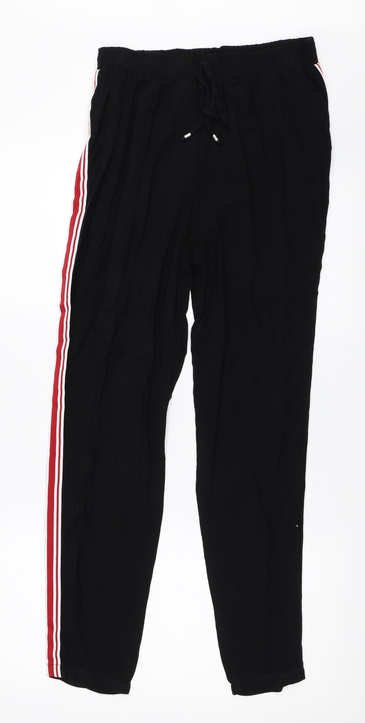 Papaya Womens Black   Trousers  Size 10 L28.5 in