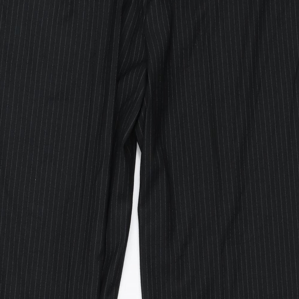 Preworn Womens Black   Trousers  Size 31 in L27.5 in