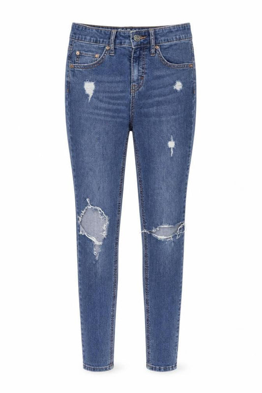 Wild Fable Womens Blue  Denim Skinny Jeans Size 26 in L28.5 in
