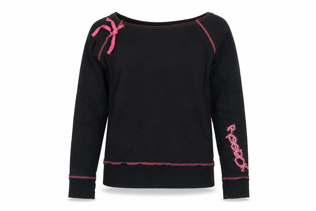 Reebok Girls Black   Pullover Sweatshirt Size XL
