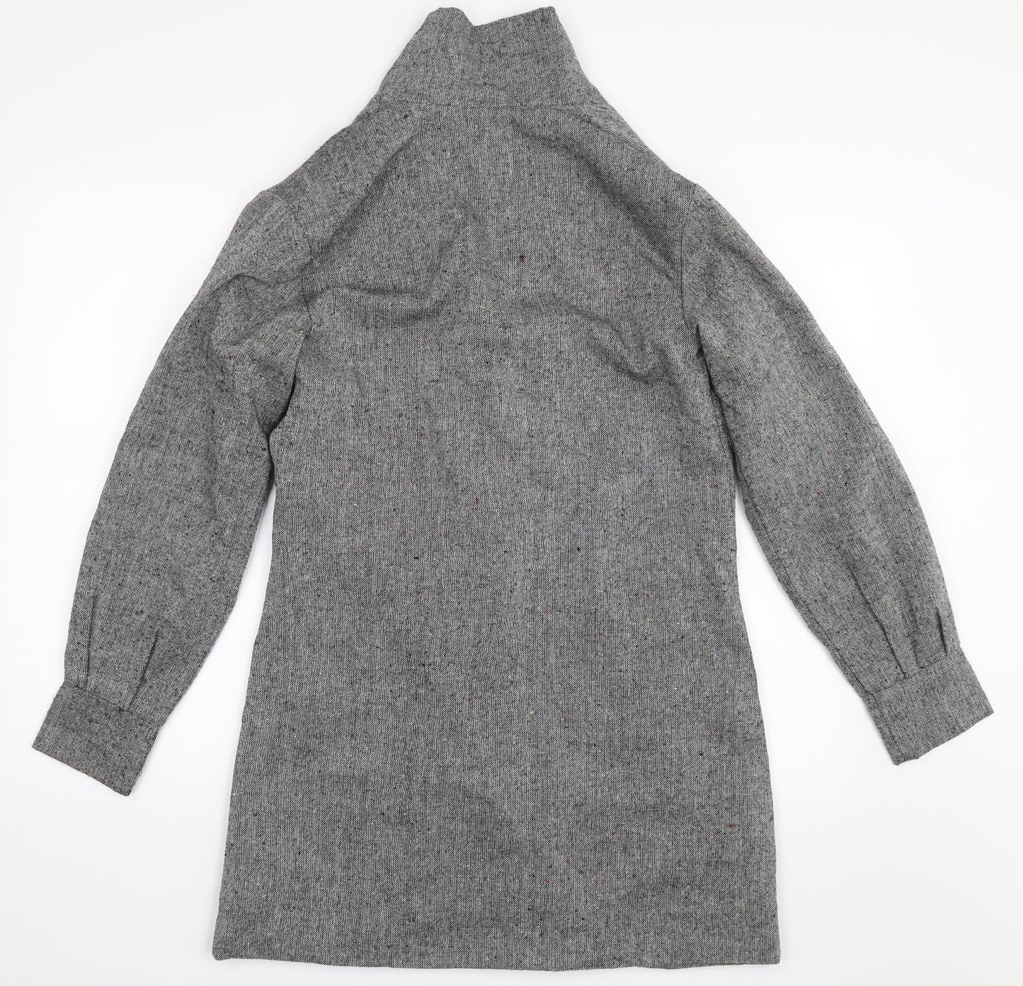 Parsian Womens Grey   Overcoat Coat Size 8