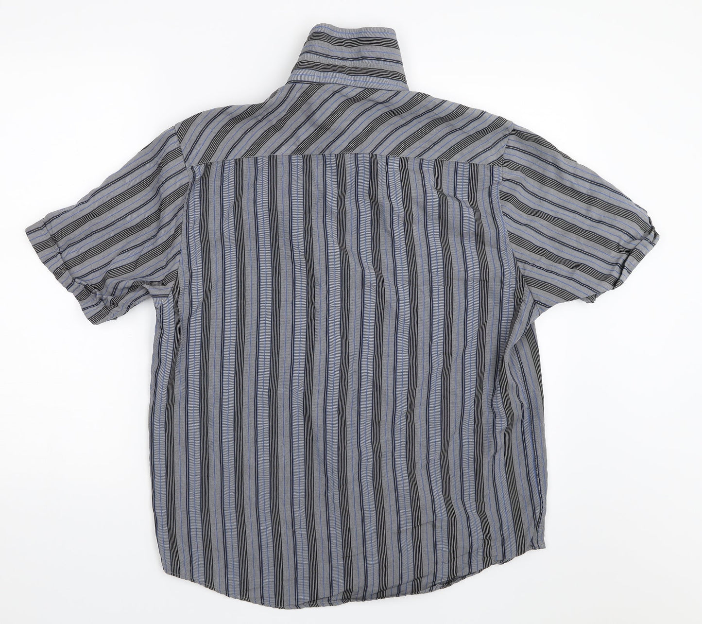 Ben Smith Mens Grey    Button-Up Size M