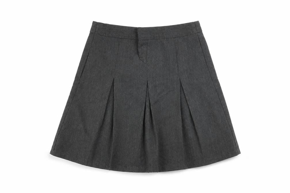 Marks & Spencer Girls Grey   A-Line Skirt Size 8-9 Years