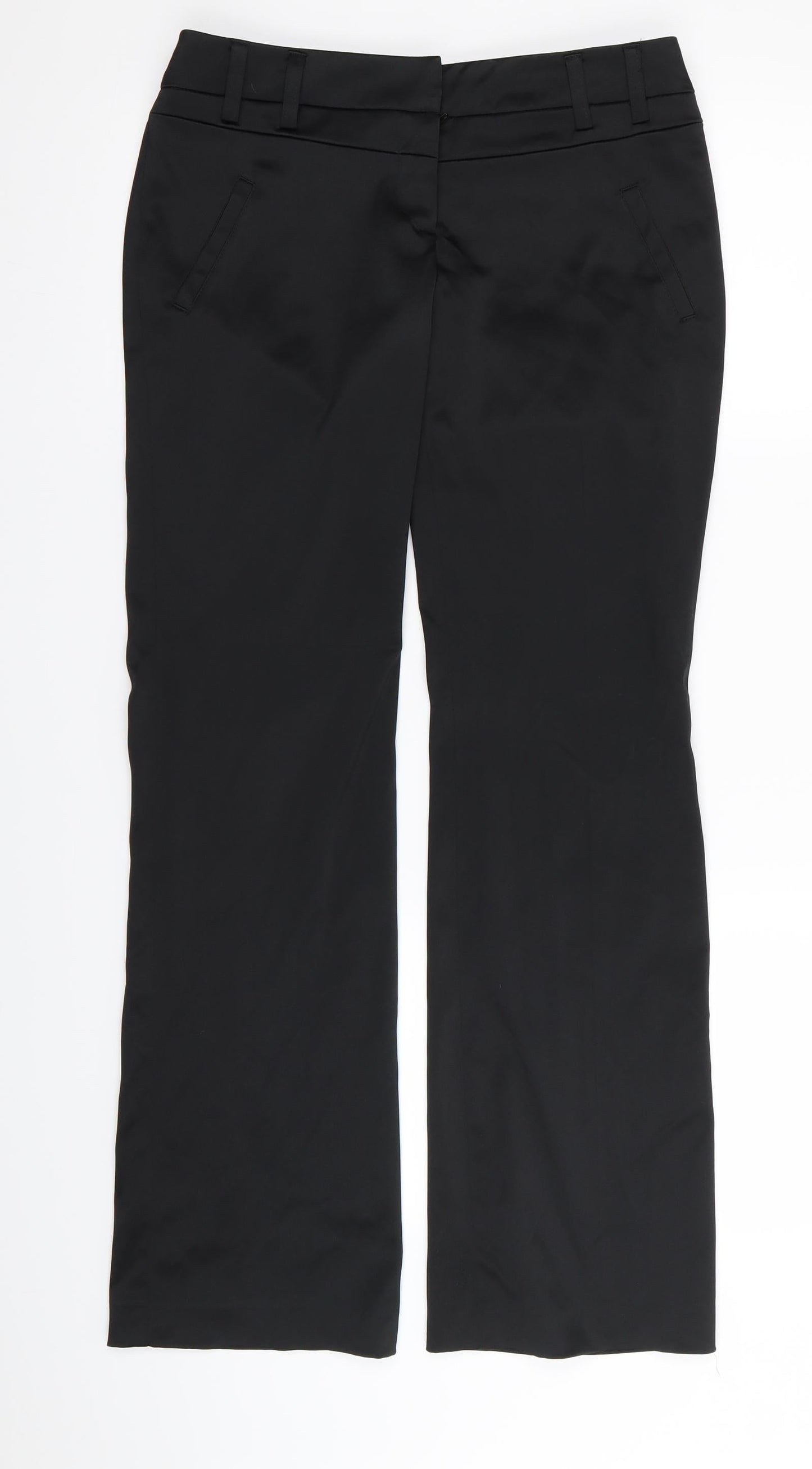 River Island Womens Black   Trousers  Size 6 L30 in